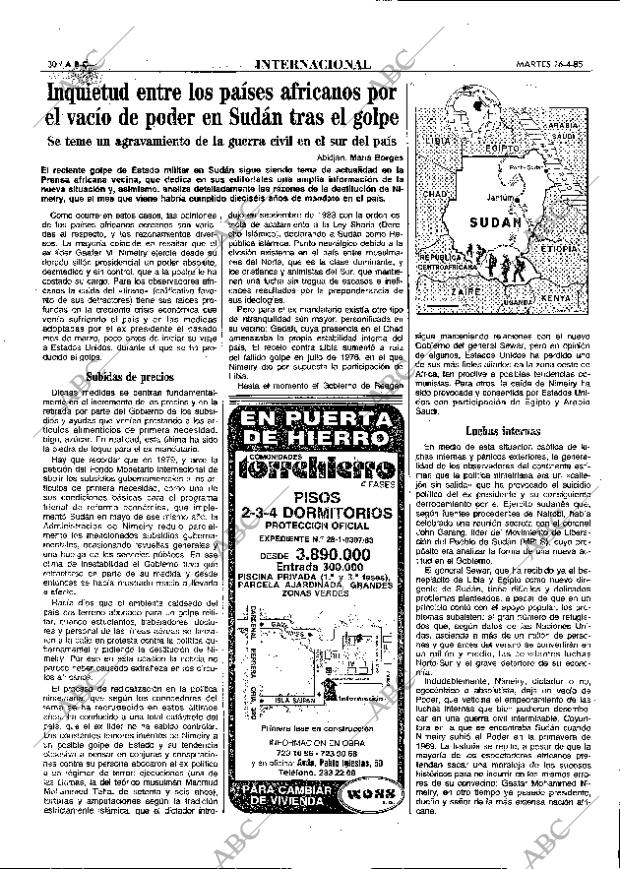 ABC MADRID 16-04-1985 página 30