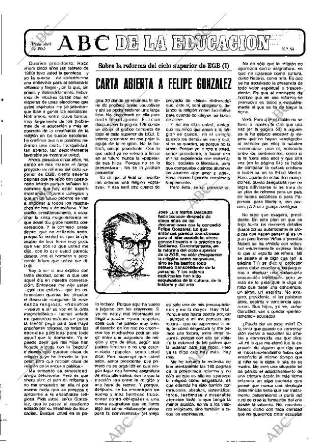 ABC MADRID 16-04-1985 página 49
