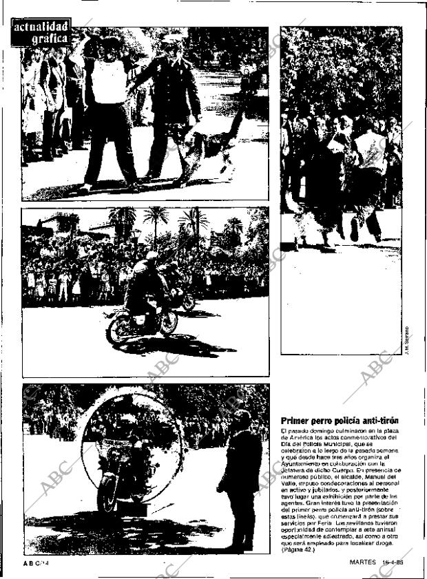 ABC SEVILLA 16-04-1985 página 14