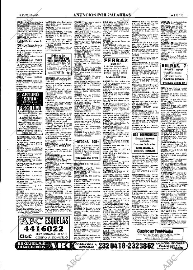 ABC MADRID 18-04-1985 página 101