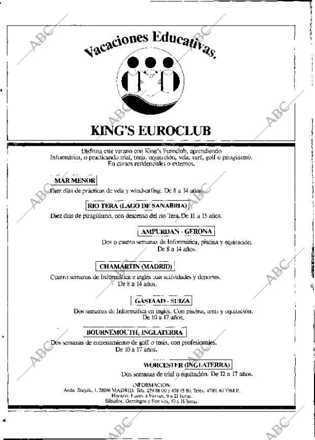 ABC MADRID 18-04-1985 página 128