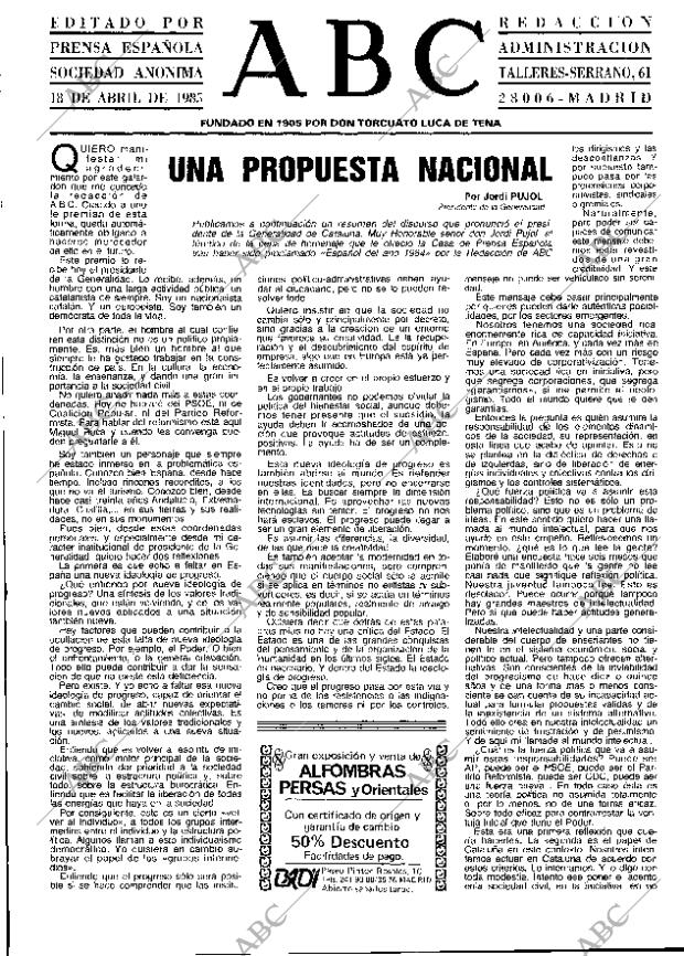 ABC MADRID 18-04-1985 página 3