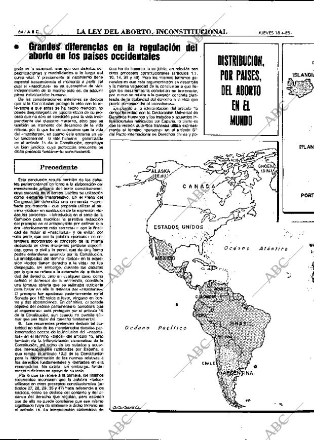 ABC MADRID 18-04-1985 página 64