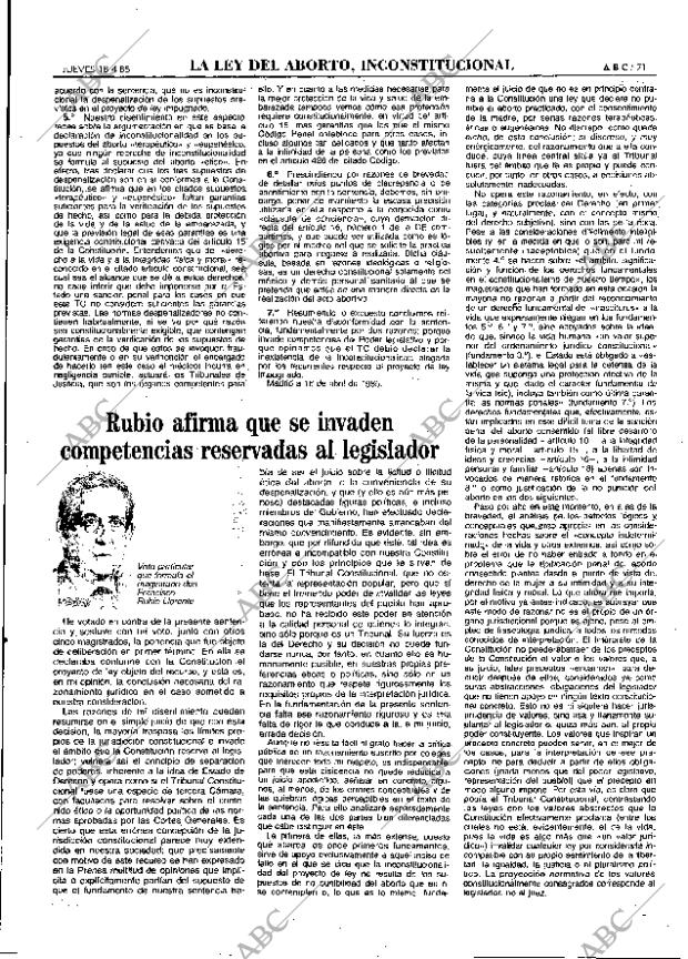 ABC MADRID 18-04-1985 página 71