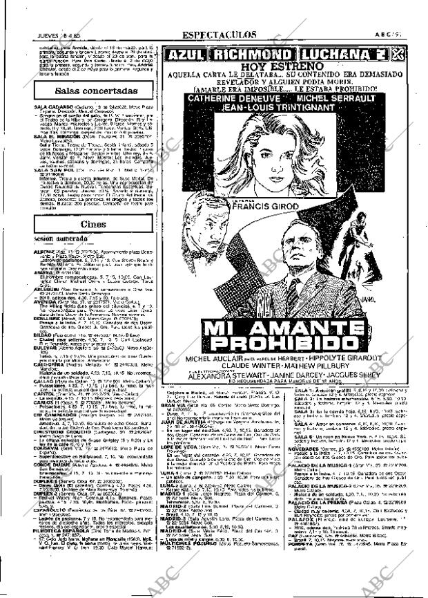 ABC MADRID 18-04-1985 página 91
