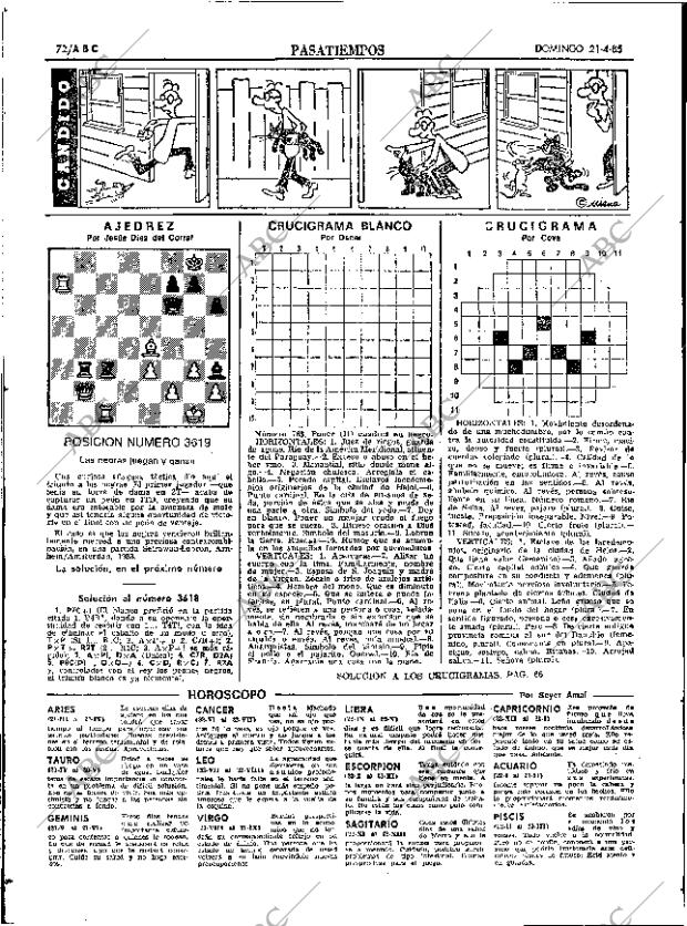 ABC SEVILLA 21-04-1985 página 72