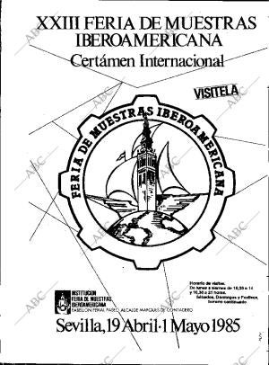 ABC SEVILLA 23-04-1985 página 14