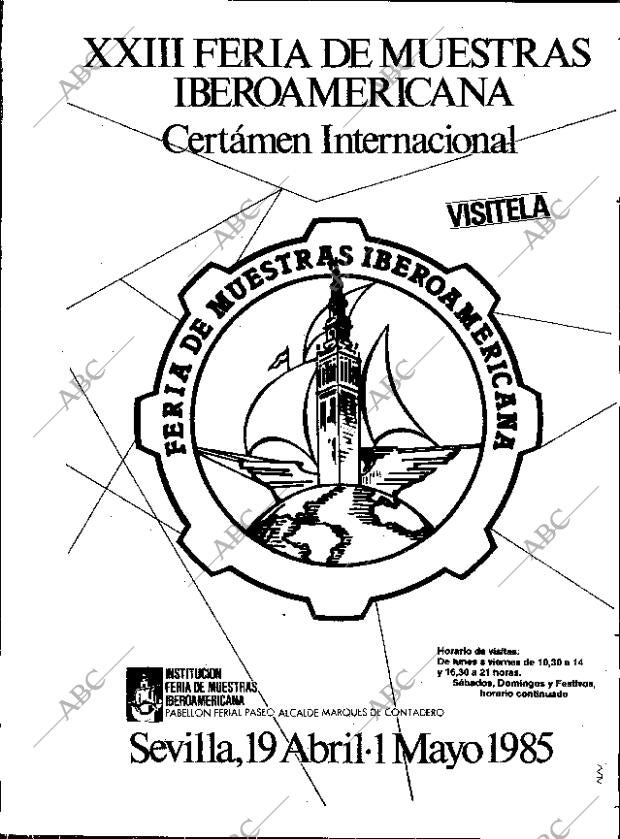 ABC SEVILLA 23-04-1985 página 14