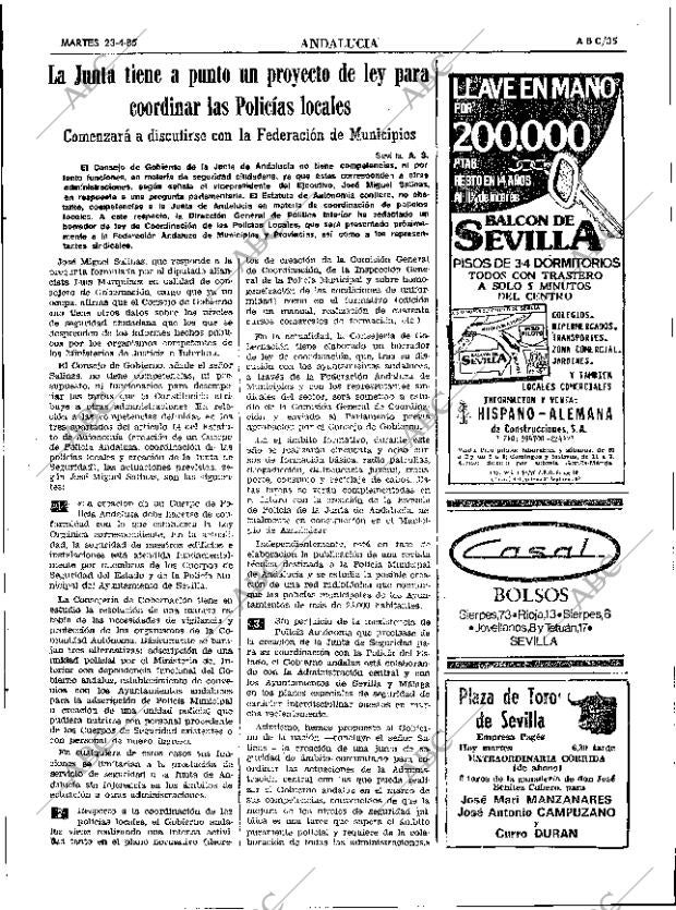 ABC SEVILLA 23-04-1985 página 35