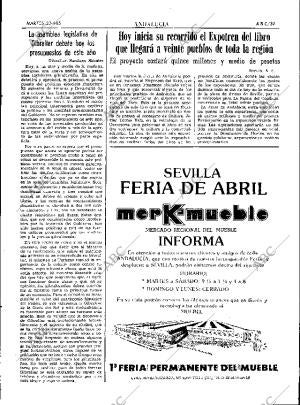 ABC SEVILLA 23-04-1985 página 39