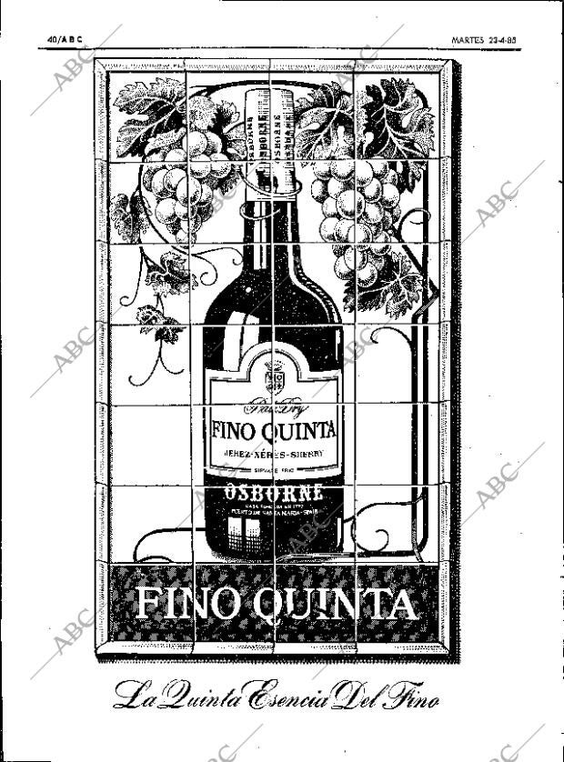 ABC SEVILLA 23-04-1985 página 40