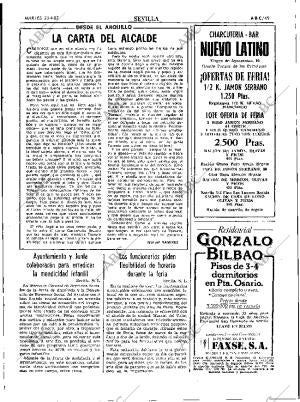 ABC SEVILLA 23-04-1985 página 45