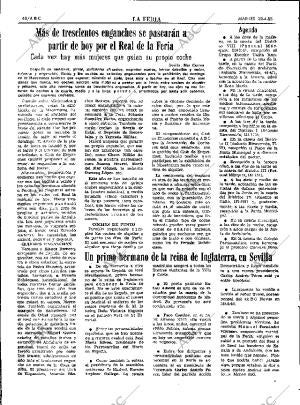 ABC SEVILLA 23-04-1985 página 48