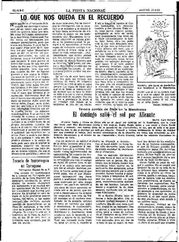 ABC SEVILLA 23-04-1985 página 52