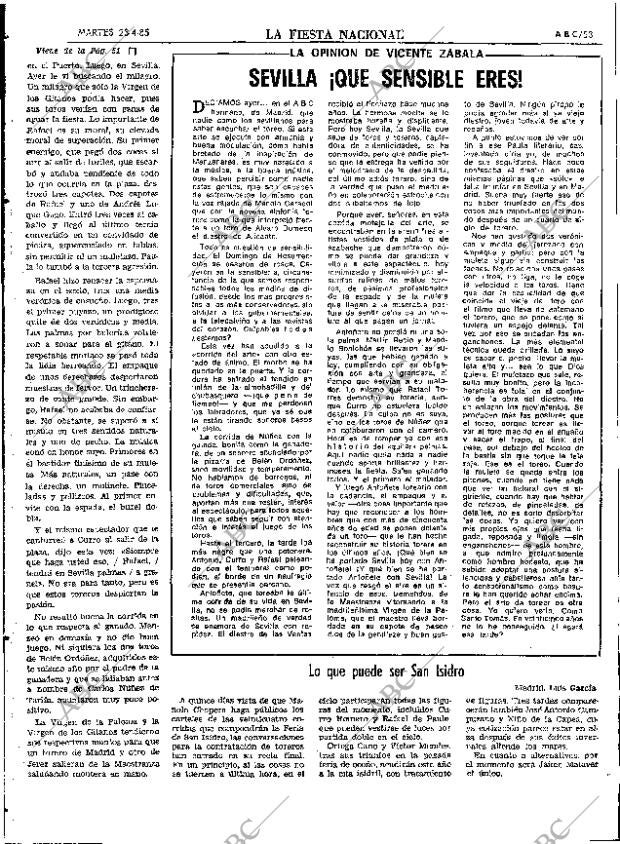 ABC SEVILLA 23-04-1985 página 53