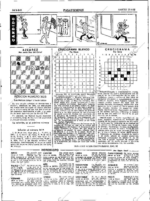 ABC SEVILLA 23-04-1985 página 84