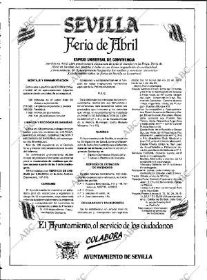 ABC SEVILLA 23-04-1985 página 98