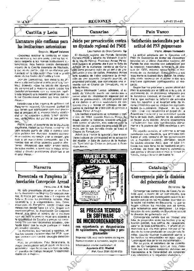 ABC MADRID 25-04-1985 página 30