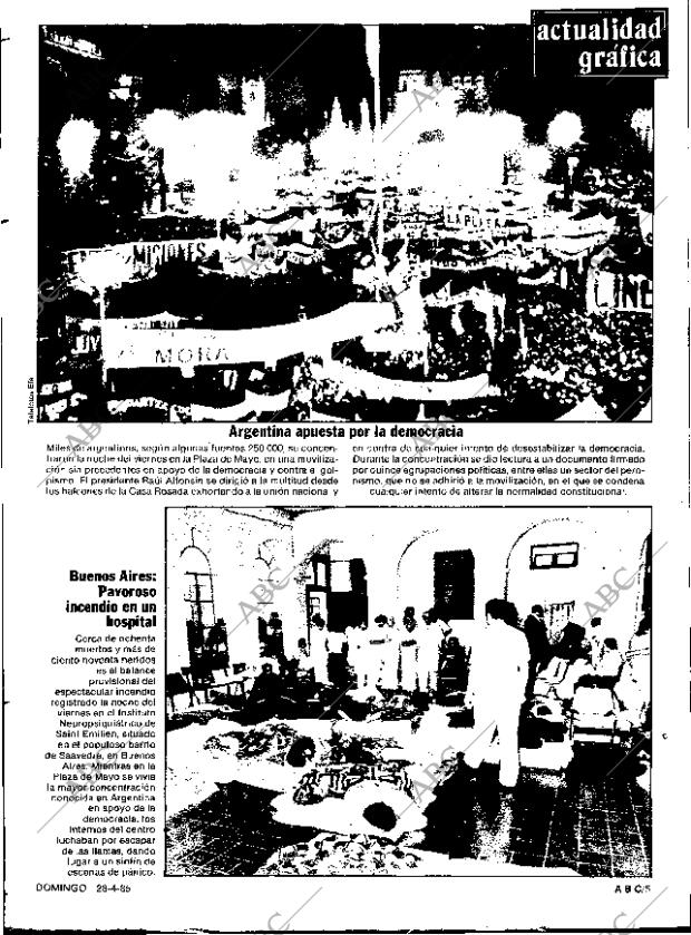 ABC SEVILLA 28-04-1985 página 5
