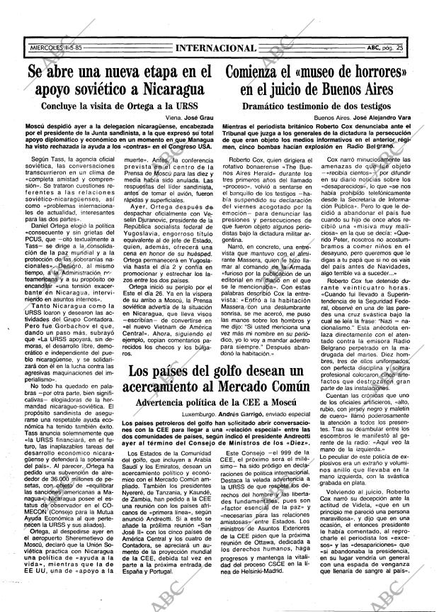 ABC MADRID 01-05-1985 página 25