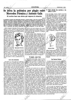 ABC MADRID 01-05-1985 página 40