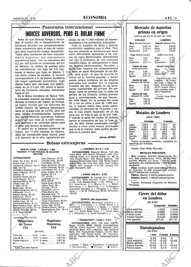 ABC MADRID 01-05-1985 página 51