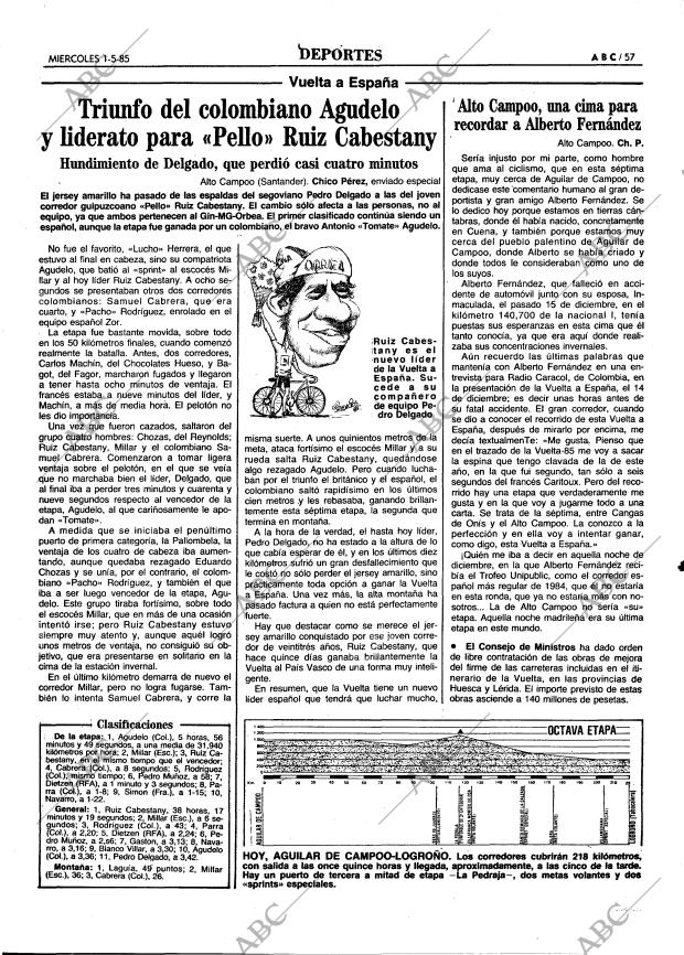 ABC MADRID 01-05-1985 página 57