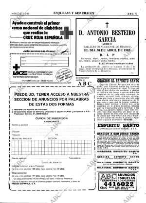 ABC MADRID 01-05-1985 página 75