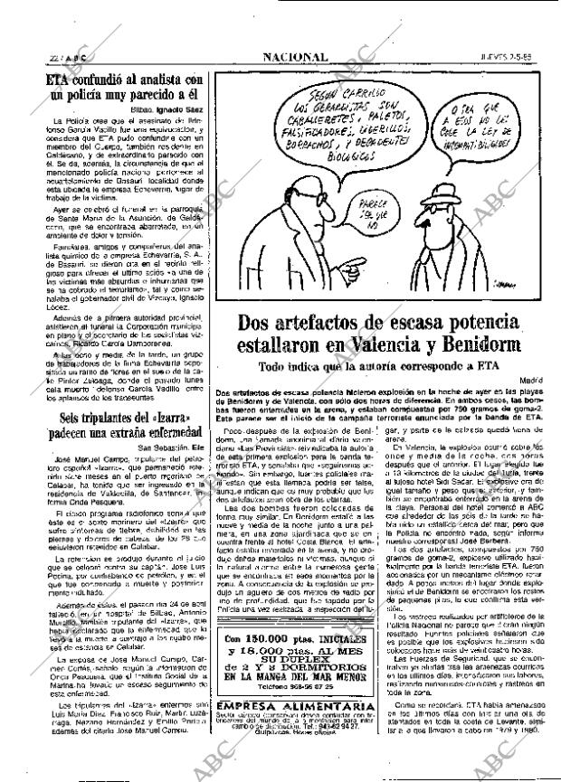 ABC MADRID 02-05-1985 página 22