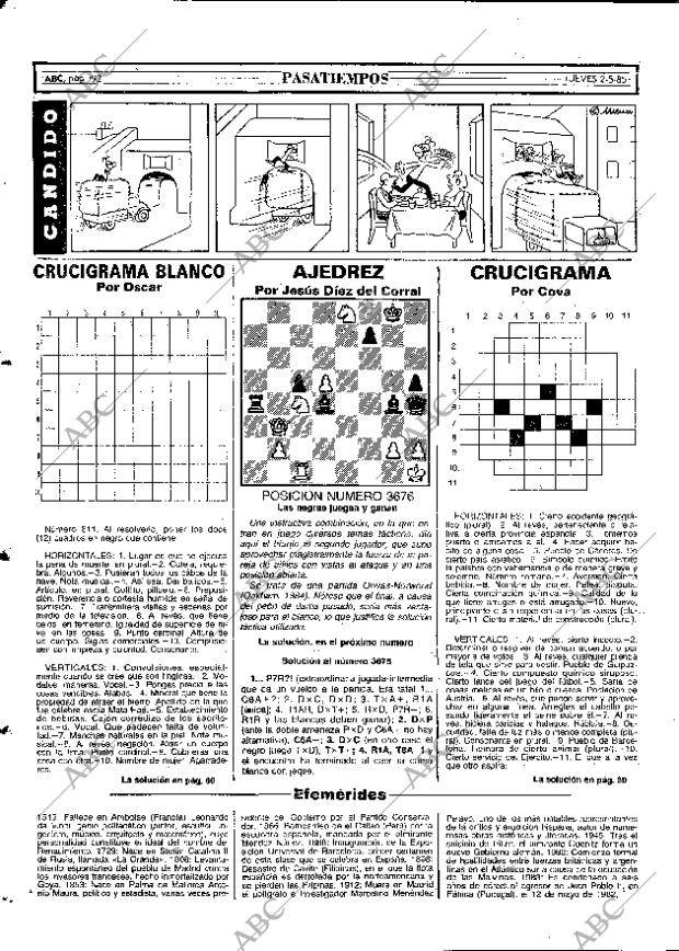ABC MADRID 02-05-1985 página 92