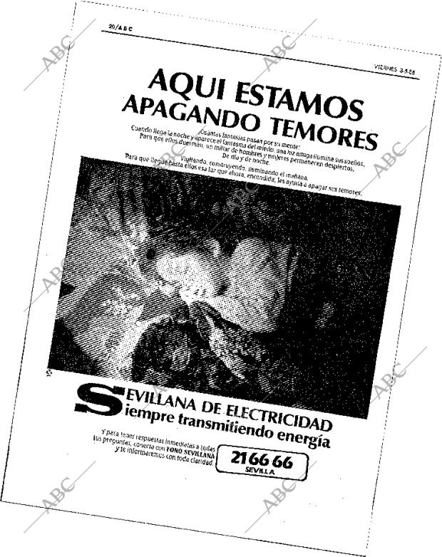 ABC SEVILLA 03-05-1985 página 20