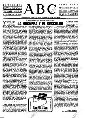 ABC MADRID 04-05-1985 página 3