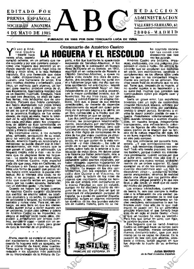 ABC MADRID 04-05-1985 página 3