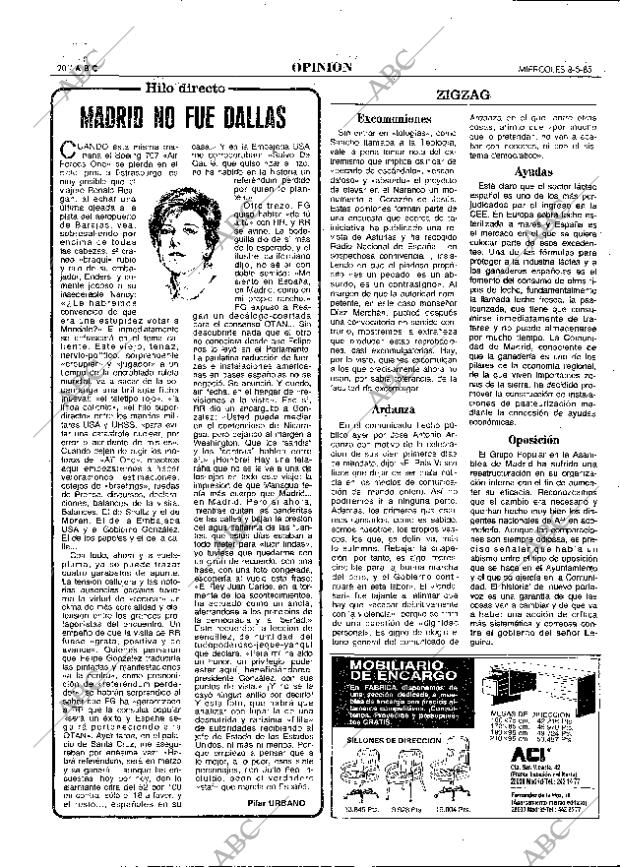 ABC MADRID 08-05-1985 página 20