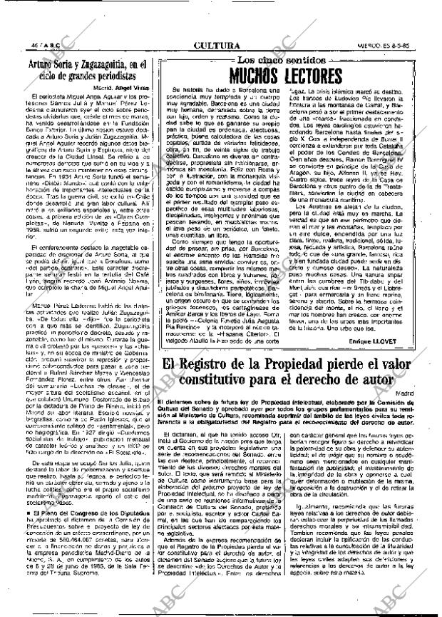 ABC MADRID 08-05-1985 página 46