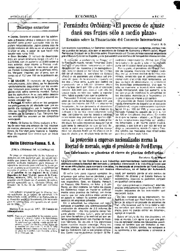 ABC MADRID 08-05-1985 página 67