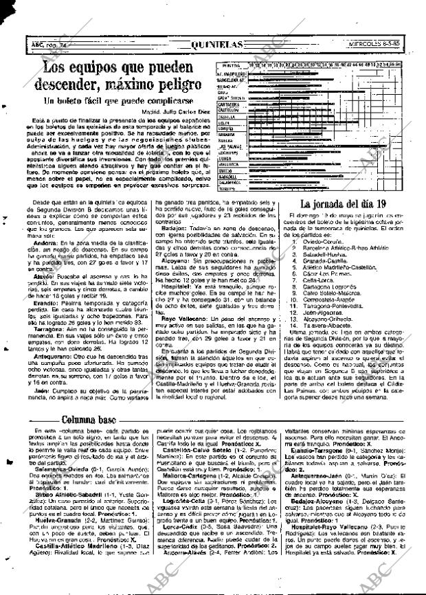 ABC MADRID 08-05-1985 página 74