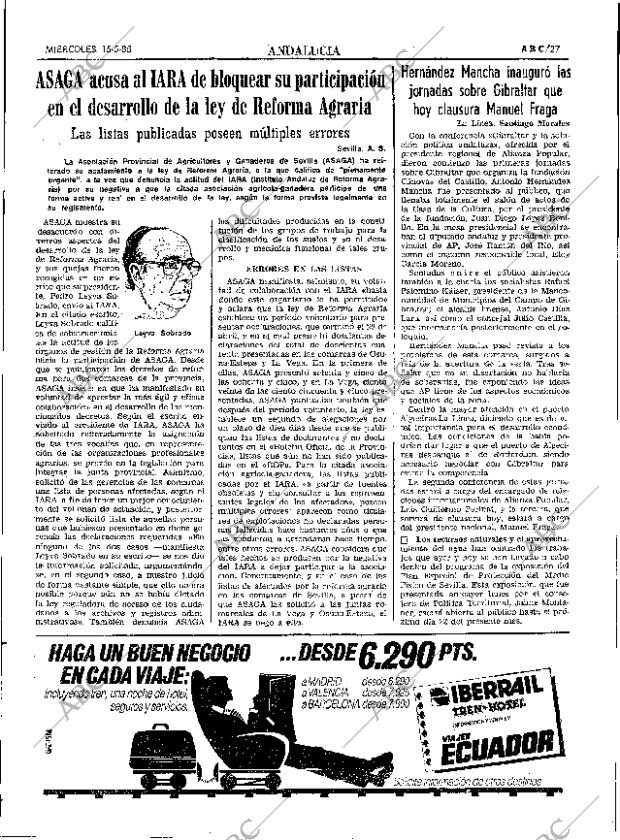 ABC SEVILLA 15-05-1985 página 27