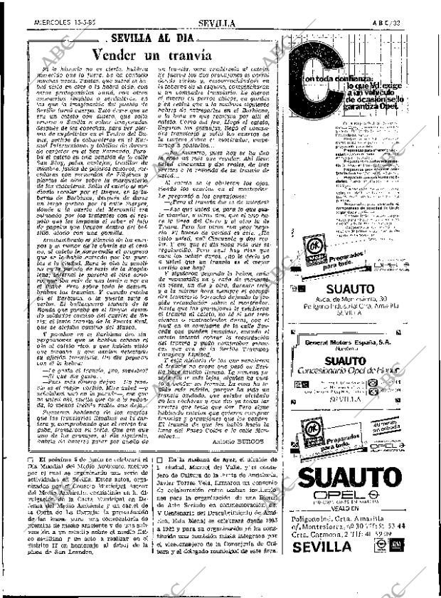 ABC SEVILLA 15-05-1985 página 33