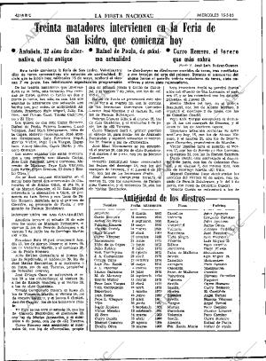 ABC SEVILLA 15-05-1985 página 42