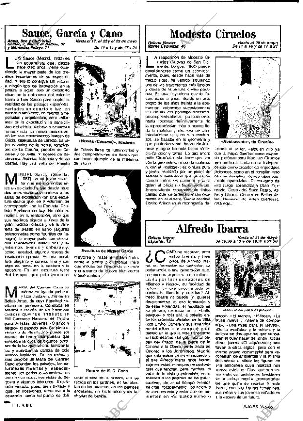 ABC MADRID 16-05-1985 página 118
