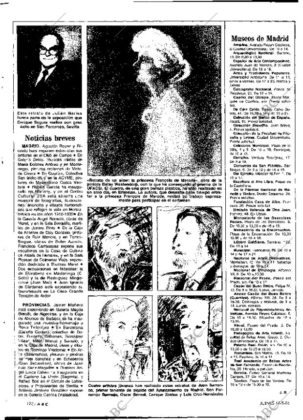 ABC MADRID 16-05-1985 página 122
