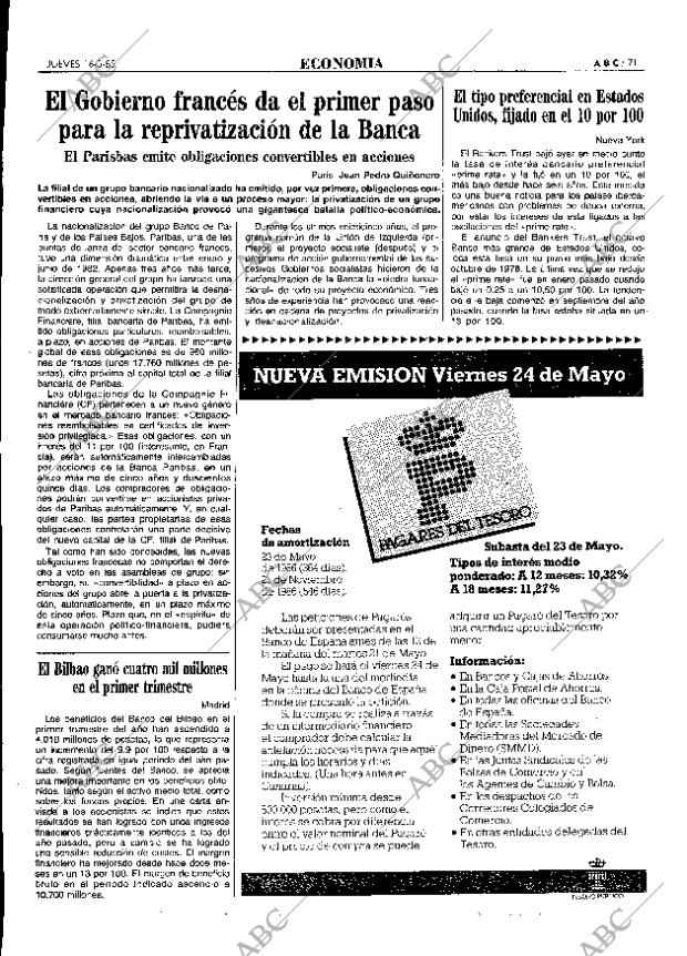 ABC MADRID 16-05-1985 página 71