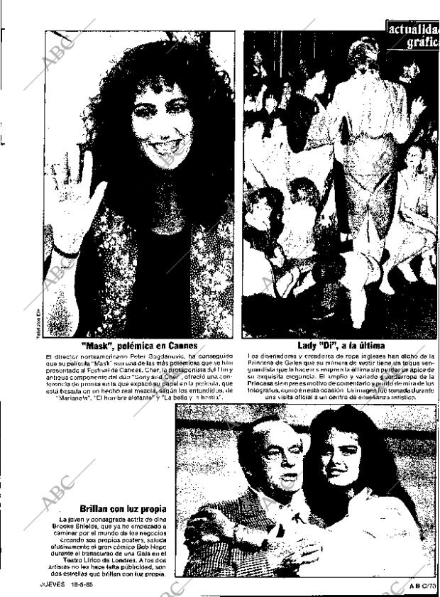 ABC SEVILLA 16-05-1985 página 73