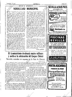 ABC SEVILLA 17-05-1985 página 37