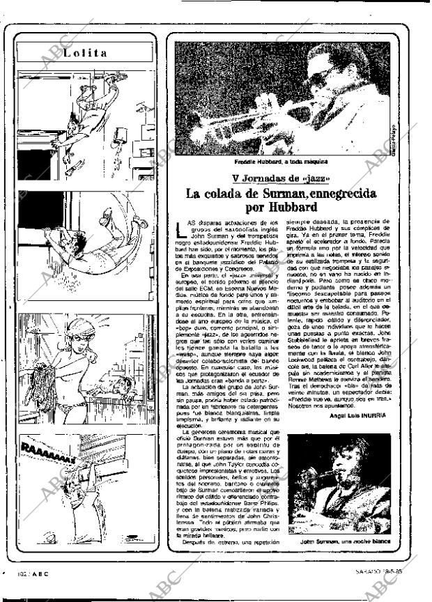 ABC MADRID 18-05-1985 página 102