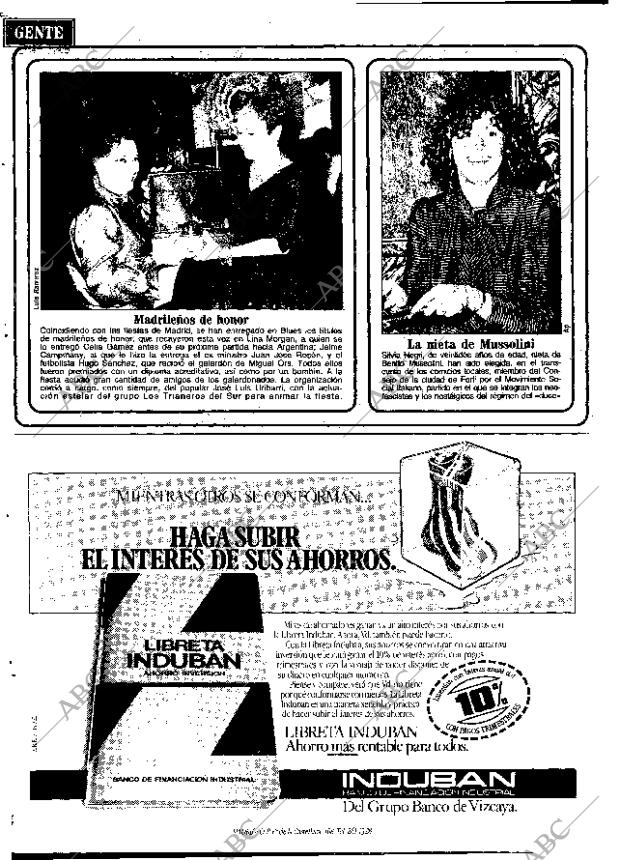 ABC MADRID 18-05-1985 página 106
