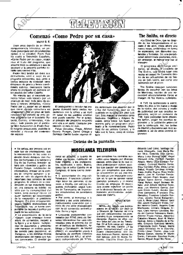 ABC MADRID 18-05-1985 página 109