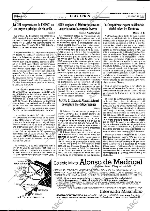 ABC MADRID 18-05-1985 página 40