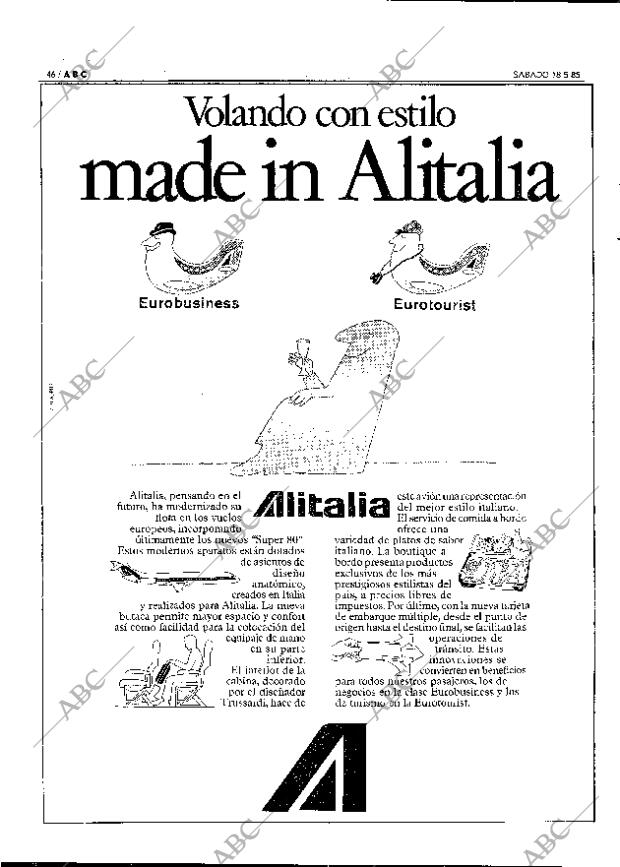 ABC MADRID 18-05-1985 página 46